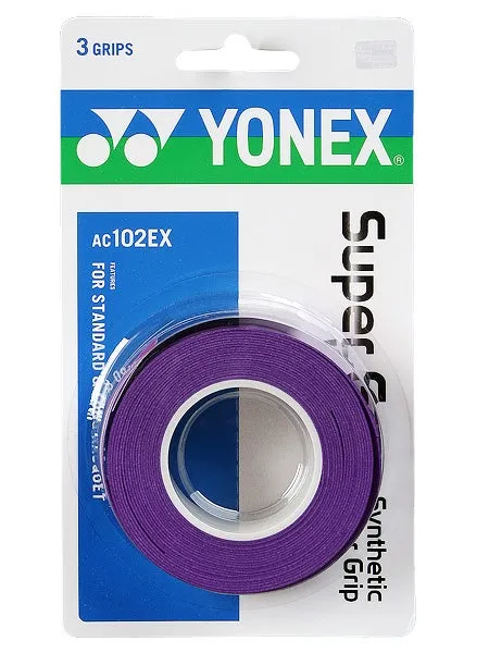 Yonex Super Grap Synthetic Overgrip (3 Pack)