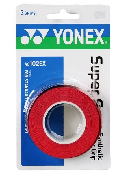 Yonex Super Grap Synthetic Overgrip (3 Pack)