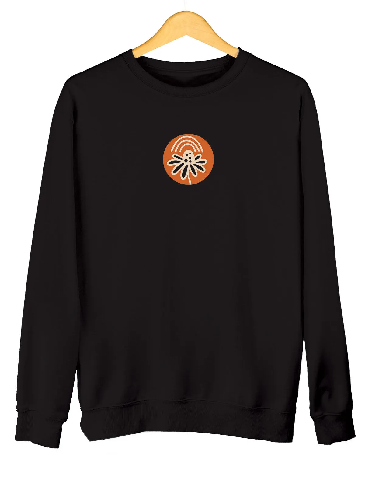 Your Happy Place | Back Printed Unisex Sweatshirt