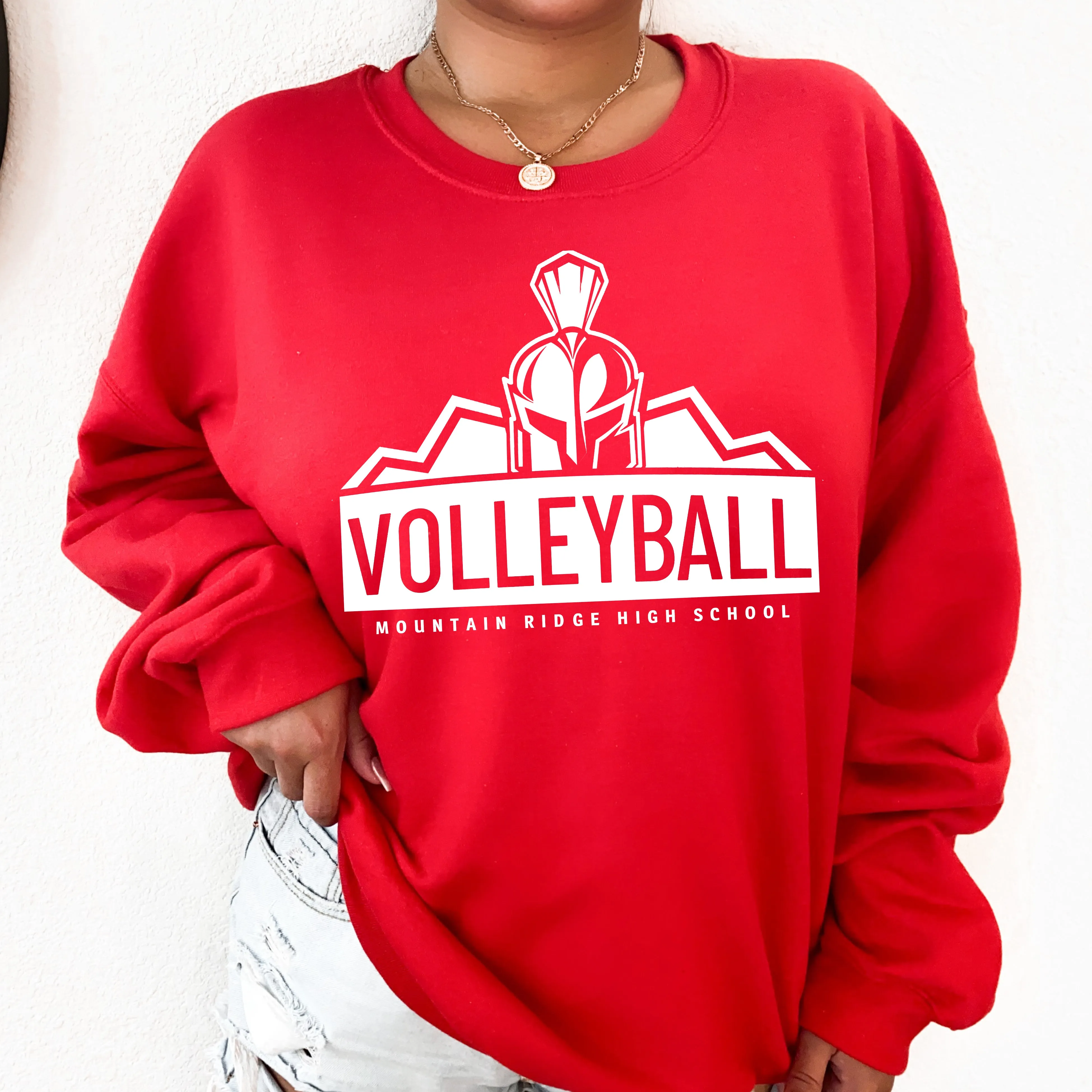 YOUTH SENTINEL VOLLEYBALL CREWNECK SWEATSHIRT | 3 COLOR OPTIONS