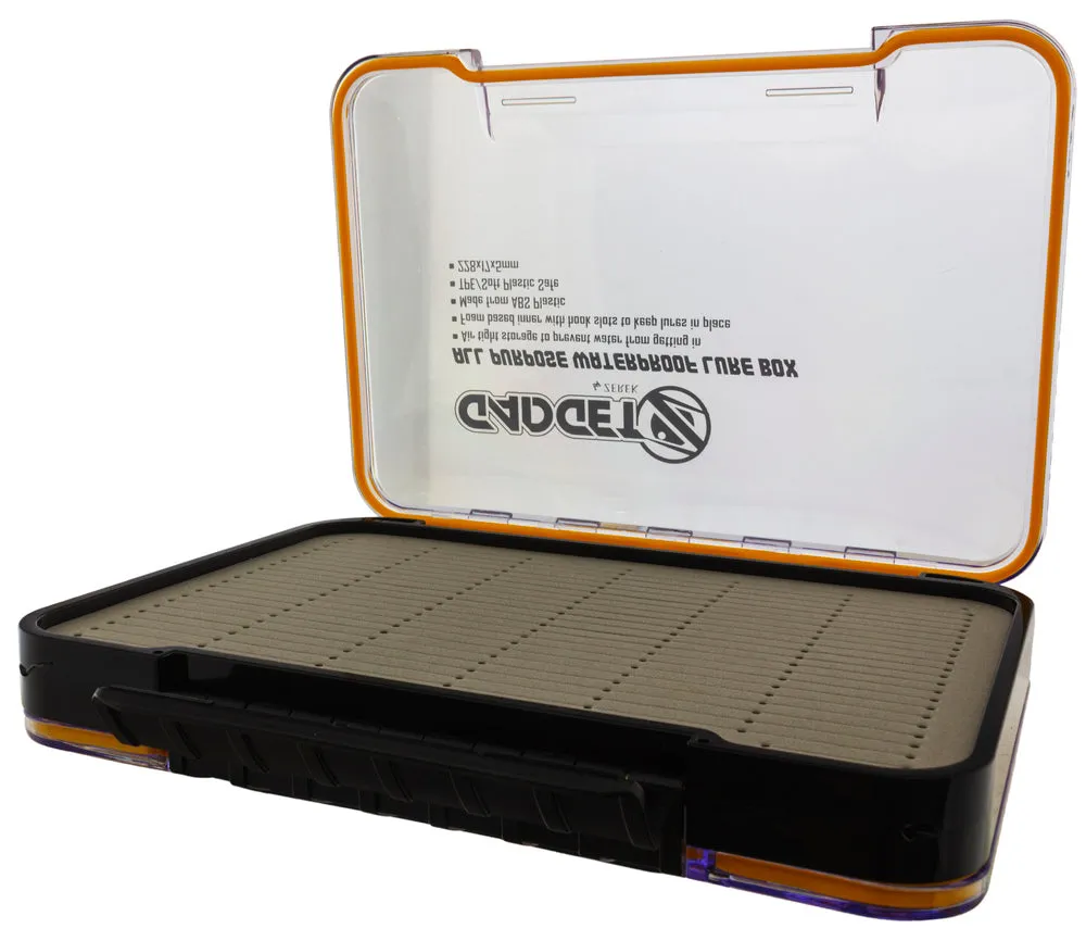 Zerek Gadgetz Heavy Duty Waterproof Foam Filled Soft Vibe Lure Storage Box
